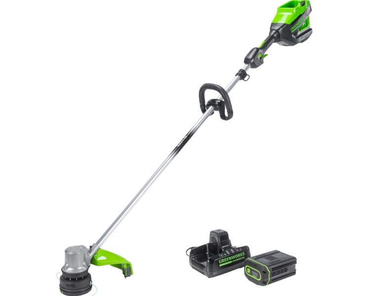 Greenworks GD82LTK5, триммер аккумуляторный 82V, 40 см. Обзор: плюсы и минусы