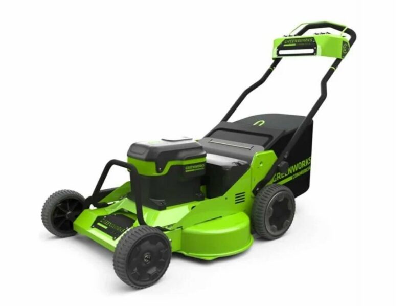 Газонокосилка аккумуляторная Greenworks 82V, 76 см. Обзор: плюсы и минусы